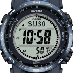 CASIO PRO TREK PRW-35Y-2JF Climber Triple Sensor Digital Solar Atomic Blue Watch
