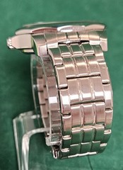Invicta Silver & Blue Watch Model 6607