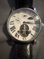 Nicolet 1886 Automatic Roman # Maybe Rarer & Works Small Scratch But Minimal