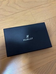 Hublot Iconic Embossed Luggage Tag Non-sale Authentic Leather Strap