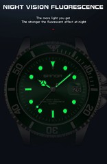Men Quartz Watch Chic Cushy Watch Top Luminous Pointer Luxury Waterproof S