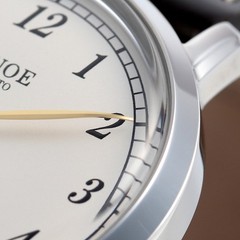KUOE KYOTO OLD SMITH 90-007 Small Seconds Automatic Black Cordovan Strap 35mm