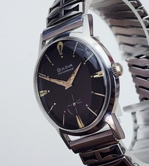 Men’s SWISS Vintage 1966 Watch BULOVA “Surf King” Cal.11AL. Manual Wind