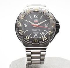 [Box] TAG Heuer Formula 1 WAC1110 Black Dial 39mm Men’s Quartz Watch JAPAN