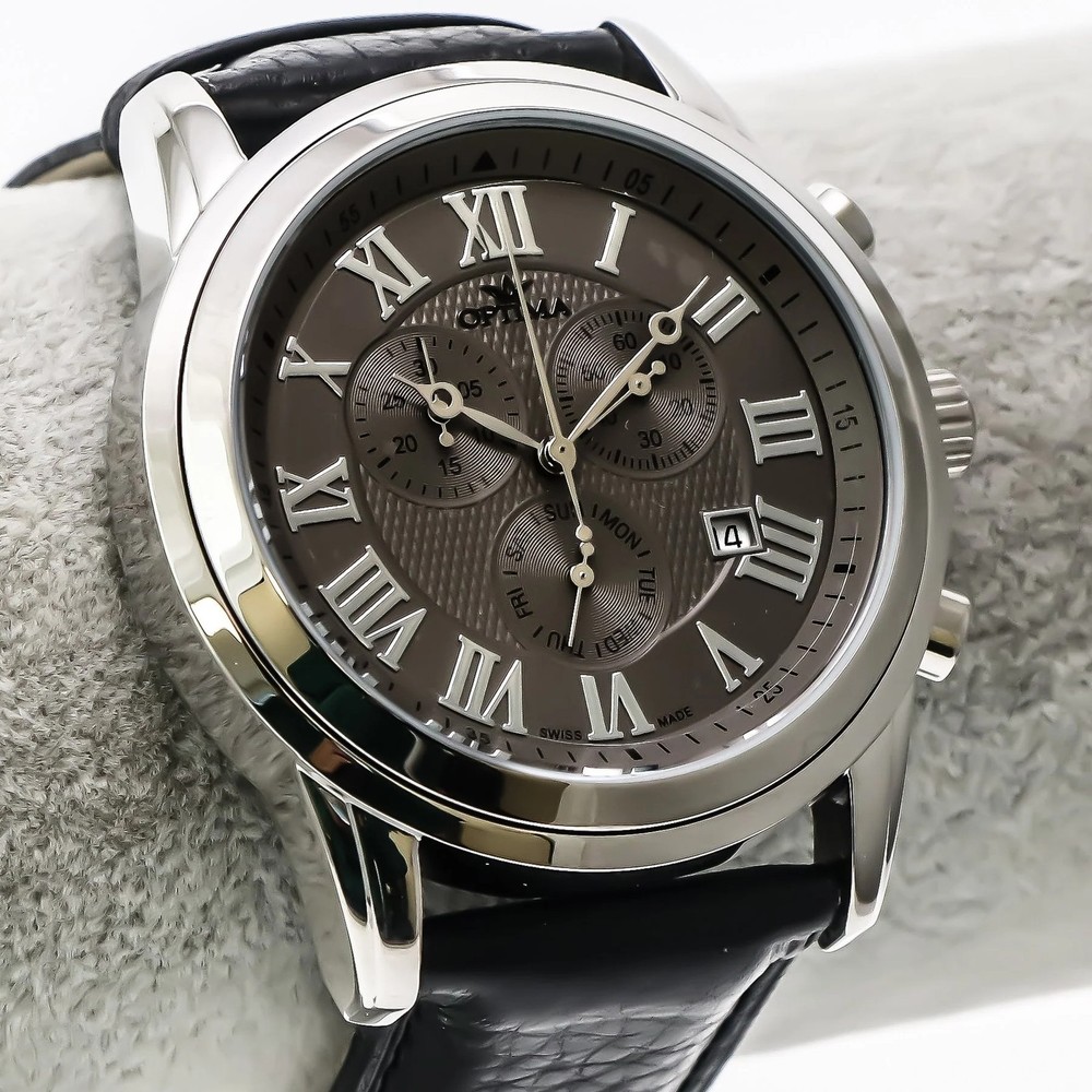 OPTIMA – Swiss Chronograph – OSC334-SL-2 Swiss Chronograph Ronda 44 mm OSC334