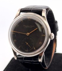 Vintage 35mm IWC Cal. 83 Manual Wind Small Seconds Stainless Steel Wristwatch