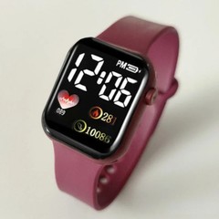Led Digital Display Electronic Watch Smart Watch Sport Fitness Children Watch