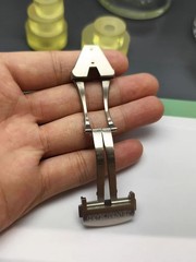 Original 21mm JEANRICHARD tape folding buckle, leather strap buckle