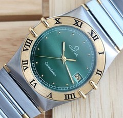 VINTAGE OMEGA CONSTELLATION QUARTZ 396.1070.1 6J DATE MEN’S WATCH