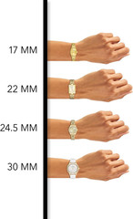 Women’S Crystal Accented Bracelet Watch, 75-2475