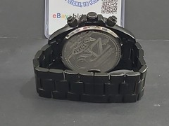 Vestal Adult Men’s ZR3 Chronograph Watch Brushed Black/Black ZR3018