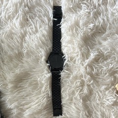 Nixon Minimal Time Teller Black Stainless Steel Quartz Watch 100m