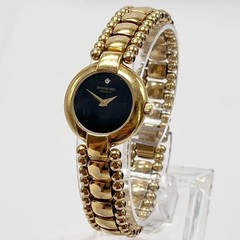 Raymond Weil Women’s Gold Quartz Wristwatch Vintage Japan New Battery 071195