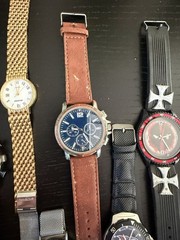 Watch Lot Benrus, Swatch, Lorus, Timex, Benyar, Sveda, Helbros, Azzoro Parts/Rep