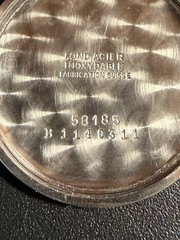 Movado Vintage Manual Wind 17 Jewels – Rare Guilloché Geometric Dial – cal. 365