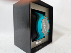 Henley Men’s Sports Watch Turquoise H02042.6, SIlicone Strap, Splash-proof, EXC