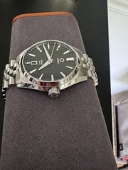 Erebus Ascent 41mm Automatic 100m Black Dial Stainless Bracelet Box Papers