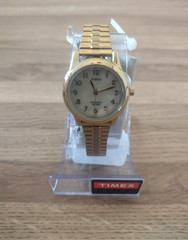 Women’s Timex Essex Avenue T2M827 Stainless Steel Band MOP Dial Quartz Watch
