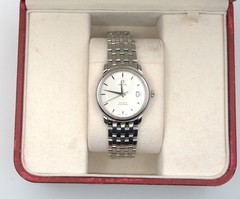 Omega De Ville Prestige 4500.31.00 Automatic Chronometer Silver Dial Box