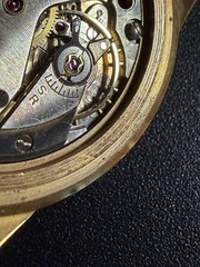 Movado Vintage Manual Wind 17 Jewels – Rare Guilloché Geometric Dial – cal. 365