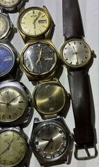 Bulova Seiko Timex Wyler Clinton Citizen Wittnauer Mens Watch Parts/ Untested