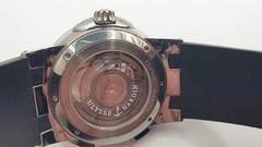 Ulysse Nardin Executive Men’s Black Rubber Band Watch – 243-00