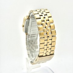 SEIKO Spirit 7N01-5220 Mens Gold Square Watch wrist 19.0cm/7.5in