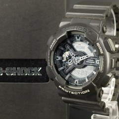 [Near Mint] Casio G-SHOCK GA-110C-1A Ana-Digi Gray Black Watch w/Box Working
