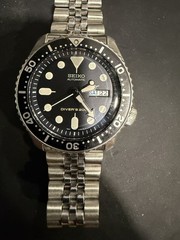 PRE OWNED SEIKO DIVERS 7S26-0020 SKX007K 200m AUTOMATIC MENS WATCH