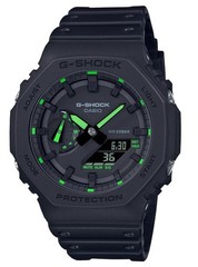 Casio G-SHOCK Men’s Analog-Digital GA-2100-1A3 Green New Products