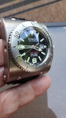 Azimuth Xtreme-1 Deep Diver Auto Titanium 2000m Anti Magnetic 019-11 DD Watch