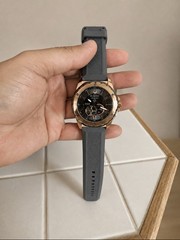 Bulova Marine Star Men’s Automatic Analog 45mm Rose Gold SS 200m Gray Rubber Box