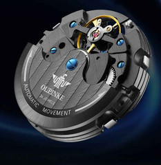 Automatic Mechanical Watch Waterproof Luxury Dial Men’s Men Strap