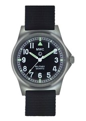 MWC G10LM Military Watch | 50m | No Date | Screw Case Back | Black Strap