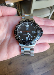 TAG Heuer WAH1110.BA0858 Mens Formula 1 Series Professional Watch Black White