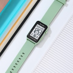 SKMEI Men Rectangle Watch LED Countdown Wristwatch Boys Girl Digital Sport Watch