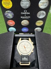 Swatch X Omega Mission to Jupiter Collaboration Watch Swiss Manual Vintage