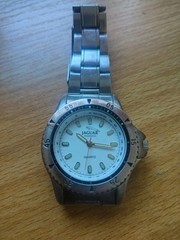 Vintage Jaguar Fragrances Quartz Watch Stainless Steel Diver Style J2901205