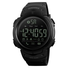 SKMEI Men Woman Fashion Pedometer Bluetooth LED Smart Quartz Wrist Watches
