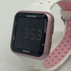 Armitron Pro Sport Womens Watch 38mm Pink Digital w/Backlight 40/8417 ZM1212