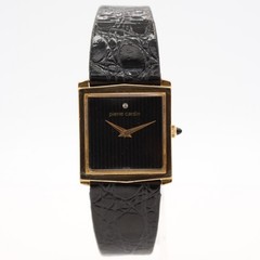 Vintage 27mm Pierre Cardin 514 Unisex Mechanical Wristwatch Gold Tone Lejour
