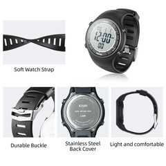 Digital Watch Waterproof Stopwatch Alarm Backlight Wrist Watch