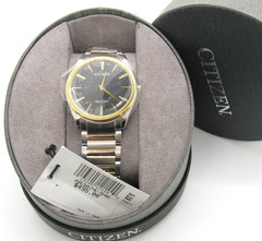 CITIZEN ECO-DRIVE STILETTO MENS WATCH MODEL AR3074-54E NO BATTERY WITH BOX