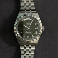 Tudor Royal Green Day Date New Full Set M2840D1A0-0003 M2840D1A0-0003 Pre-Owned