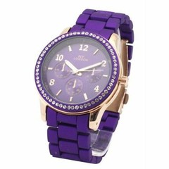 Ladies Fashion Gold Luxury Wrist Watch Designer Celebrity Diamante