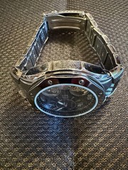 Elgin Skeleton Open-Heart FG2014S 032 pre-owned carbon fiber