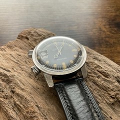 Rare Vintage 1960s Benrus Ultra-Deep “Devil Diver” Ref. 6089 – Fully Servic