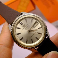 SEIKO Sportsmatic Deluxe Automatic Watch Silver Dial 37.9mm From Japan