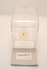 Genuine Swatch Fun Scuba SUGB103 “Climbing Lobster” Athens 2004 Olympic Edition.