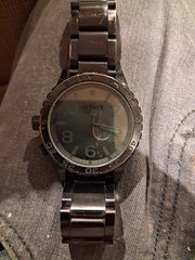 Nixon The 51-30 51mm Quartz Analog Black Stainless Steel 300m Rotating Bezel